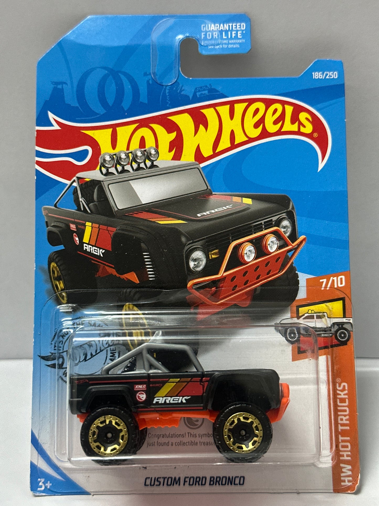 HOT WHEELS TREASURE HUNT CUSTOM FORD BRONCO