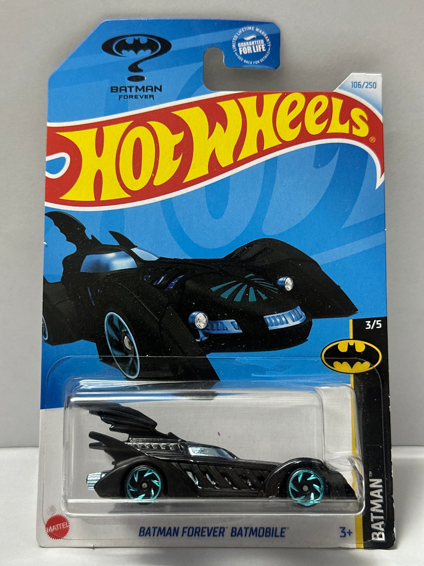 HOT WHEELS TREASURE HUNT BATMAN FOREVER BATMOBILE