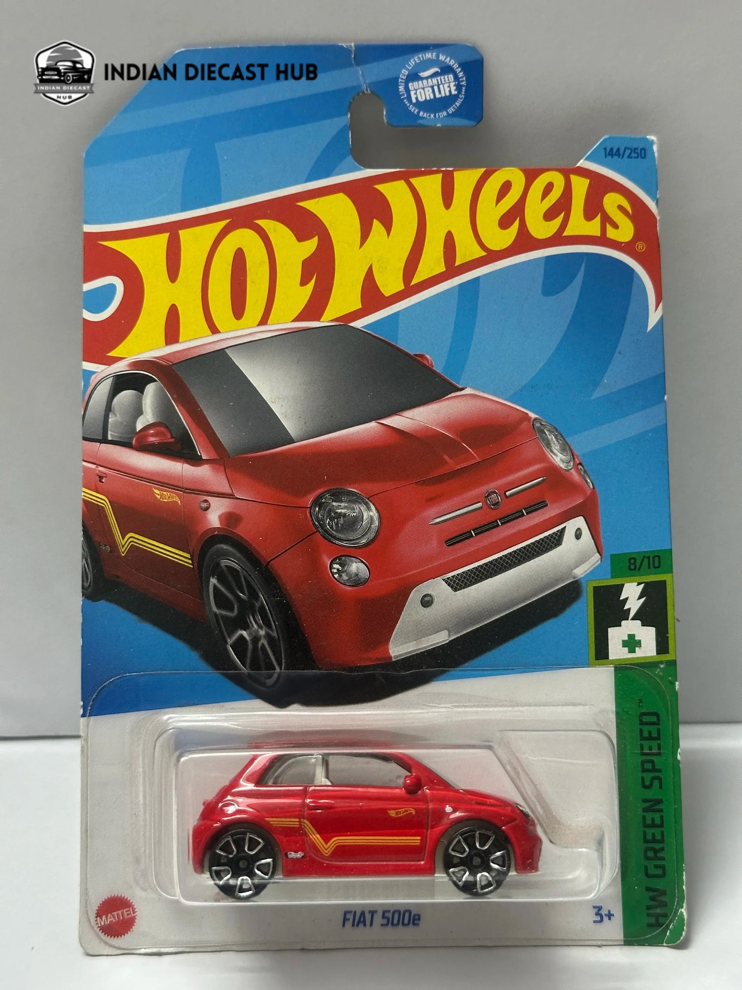 Hot Wheels Fiat 500e – Mainline 2024 | IndiaDiecastHub