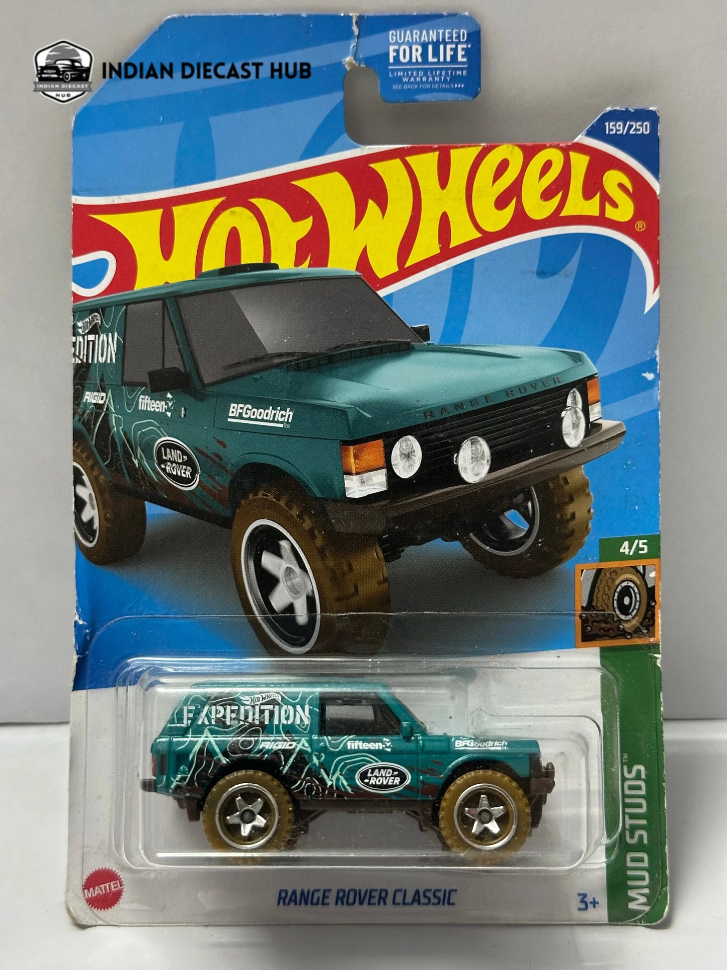 Hot Wheels Range Rover Classic β Off-Road Icon | IndiaDiecastHub