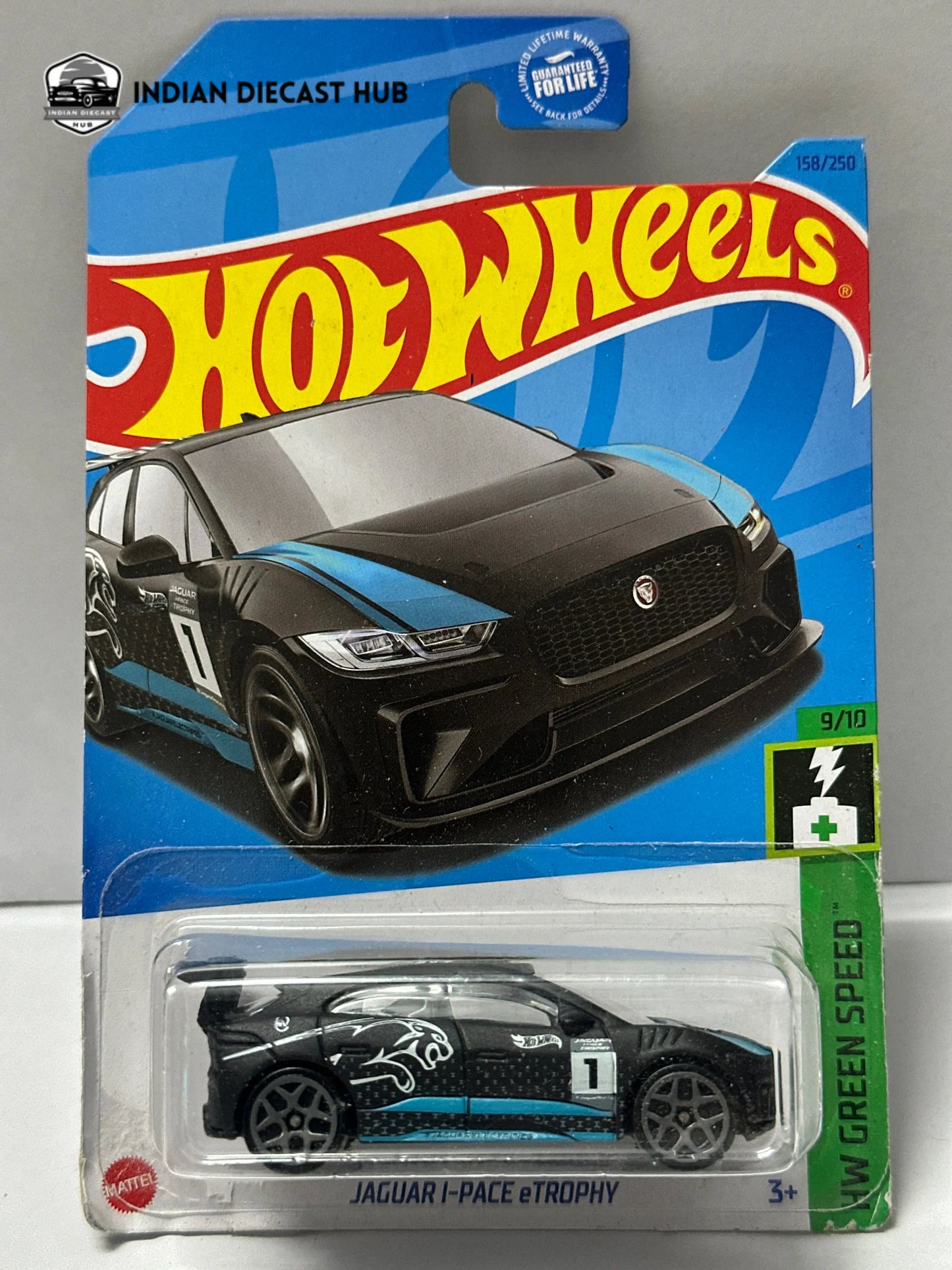 Hot Wheels Jaguar I-Pace eTrophy β Electric Racing | IndiaDiecastHub