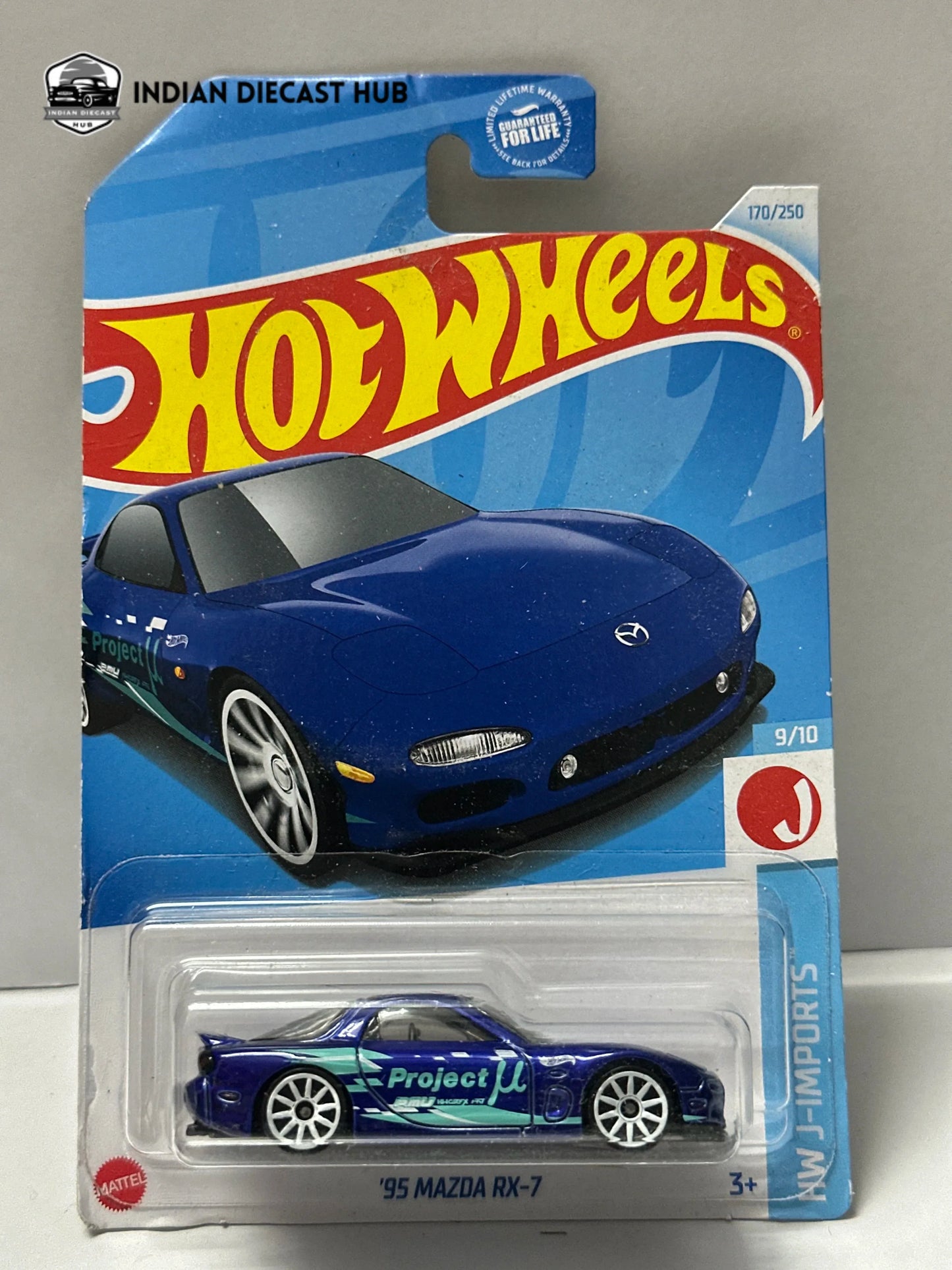 Hot Wheels 2005 Mazda RX-7 HW J-Imports 1:64 – Indian Diecast Hub