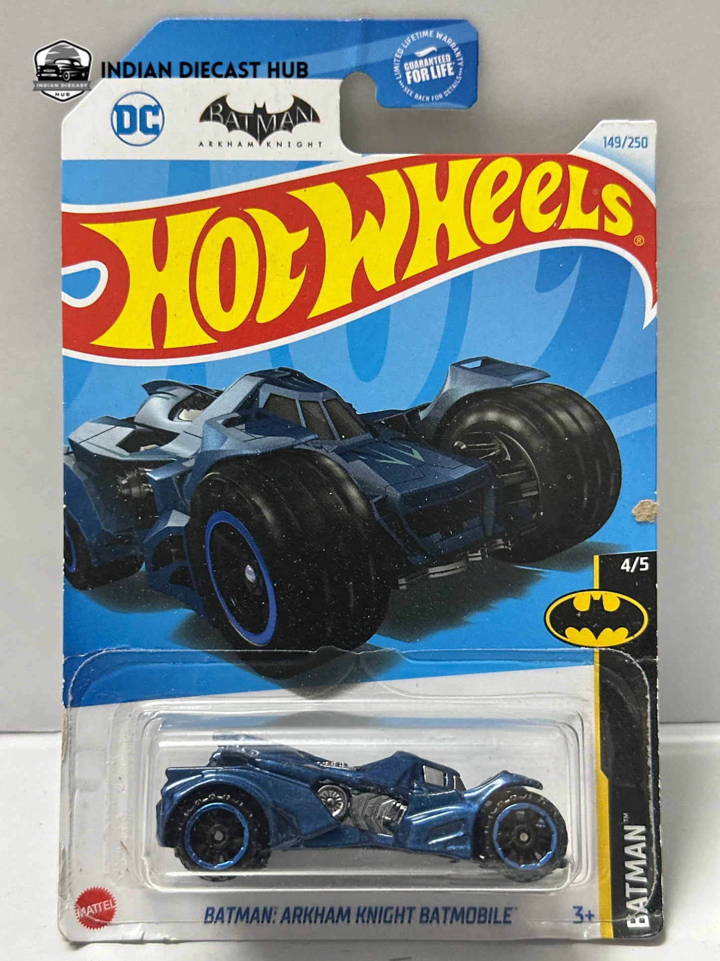 Hot Wheels Batman Arkham Knight Batmobile – DC Comics | IndiaDiecastHub
