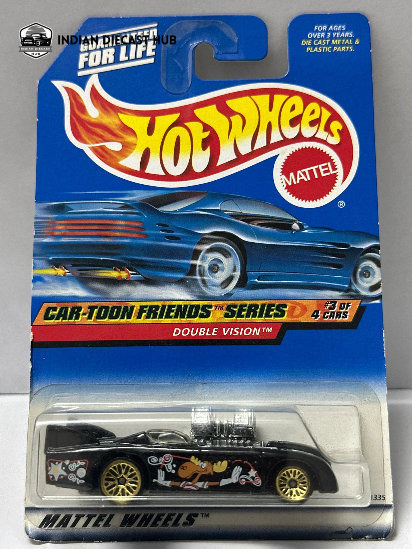 Hot Wheels Car-Toon Friends Series β Double Vision | IndiaDiecastHub
