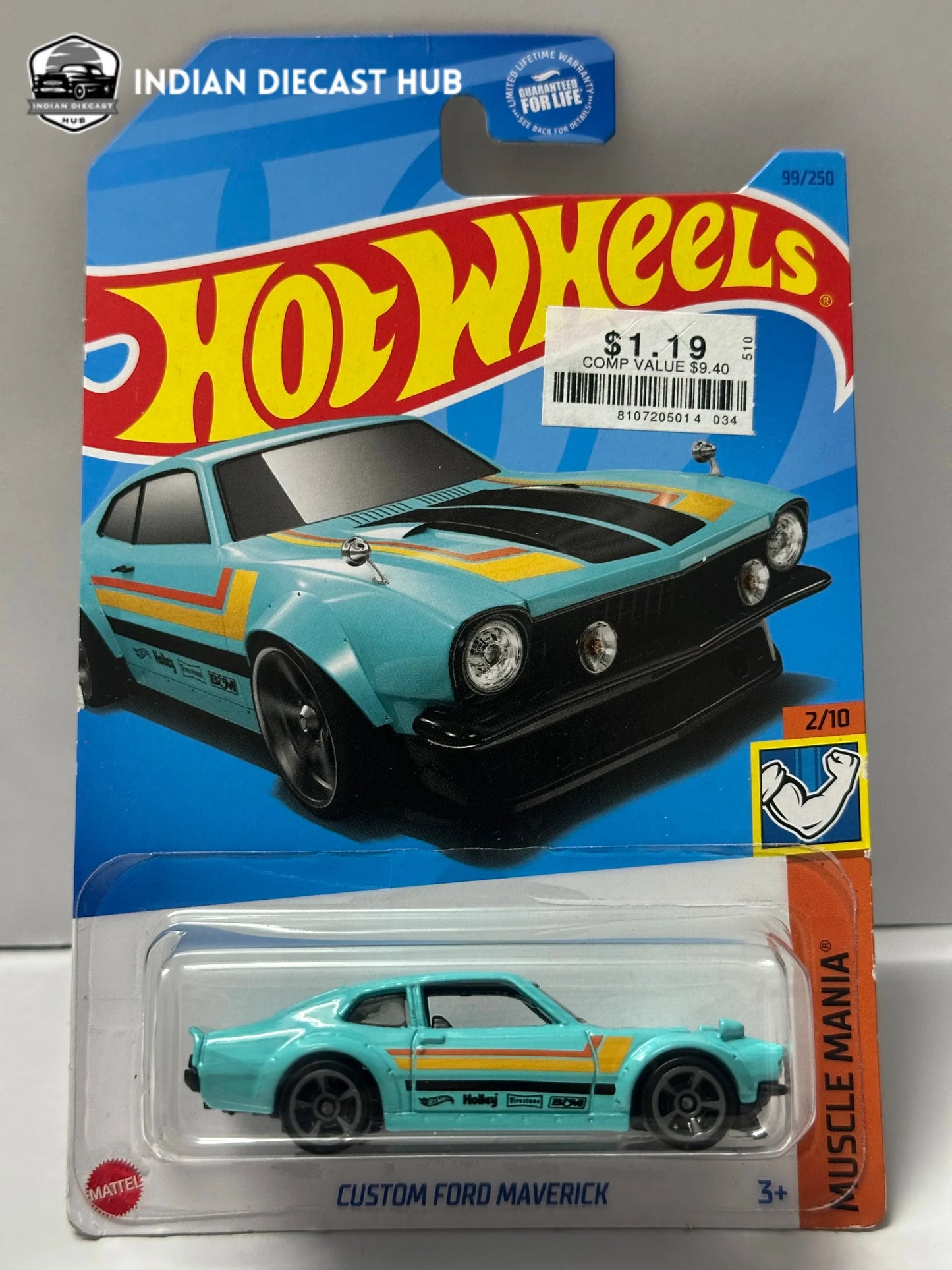 Custom Ford Maverick Muscle Mania - Hot Wheels Performance Cars