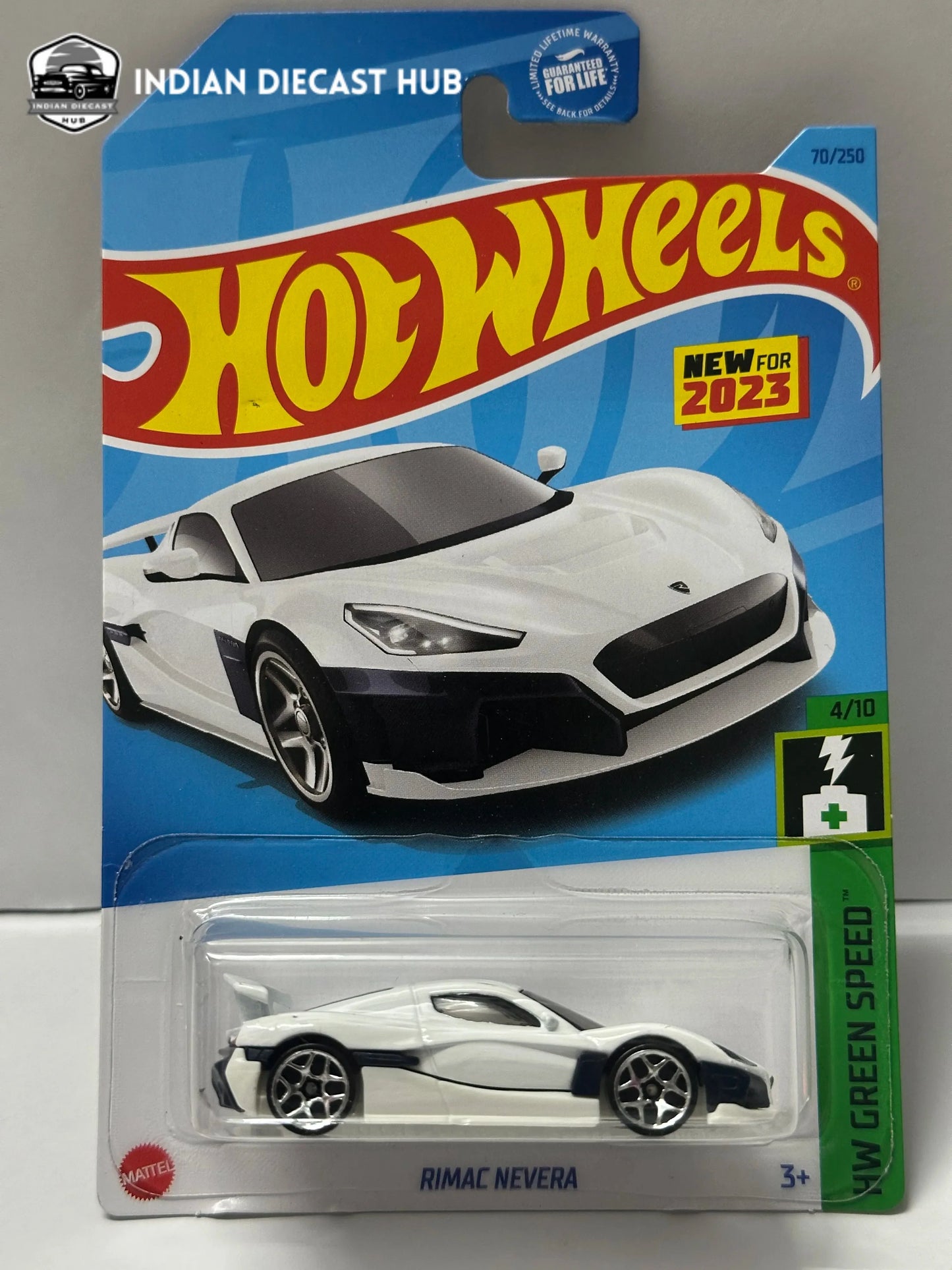Rimac Nevera HW Green Speed - Hot Wheels Electric Supercar | IndiaDiecastHub