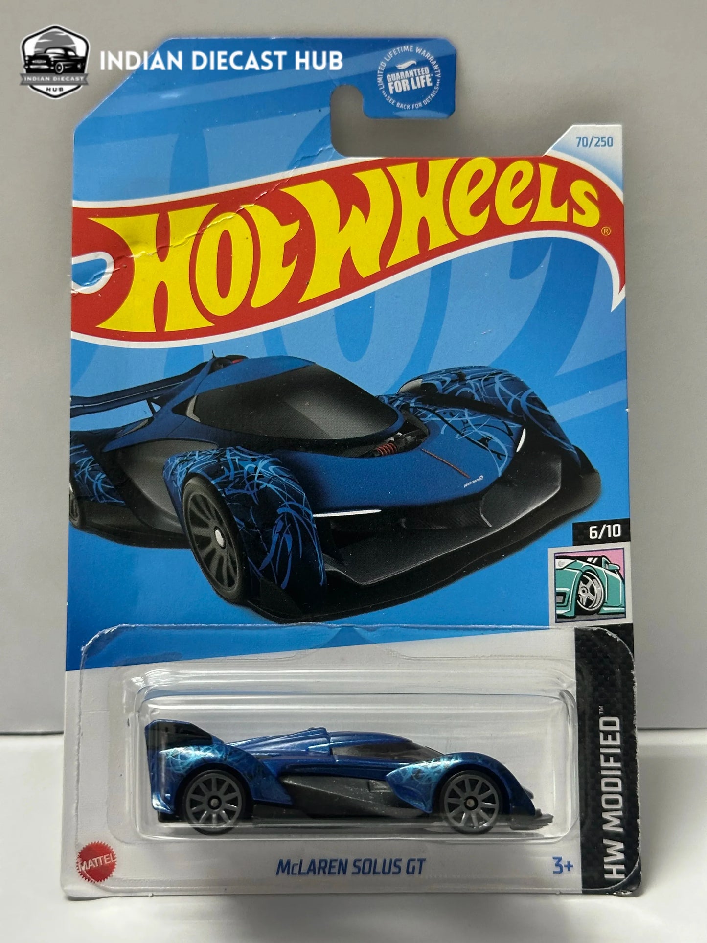 McLaren Solus GT HW Modified - Hot Wheels Supercar Diecast
