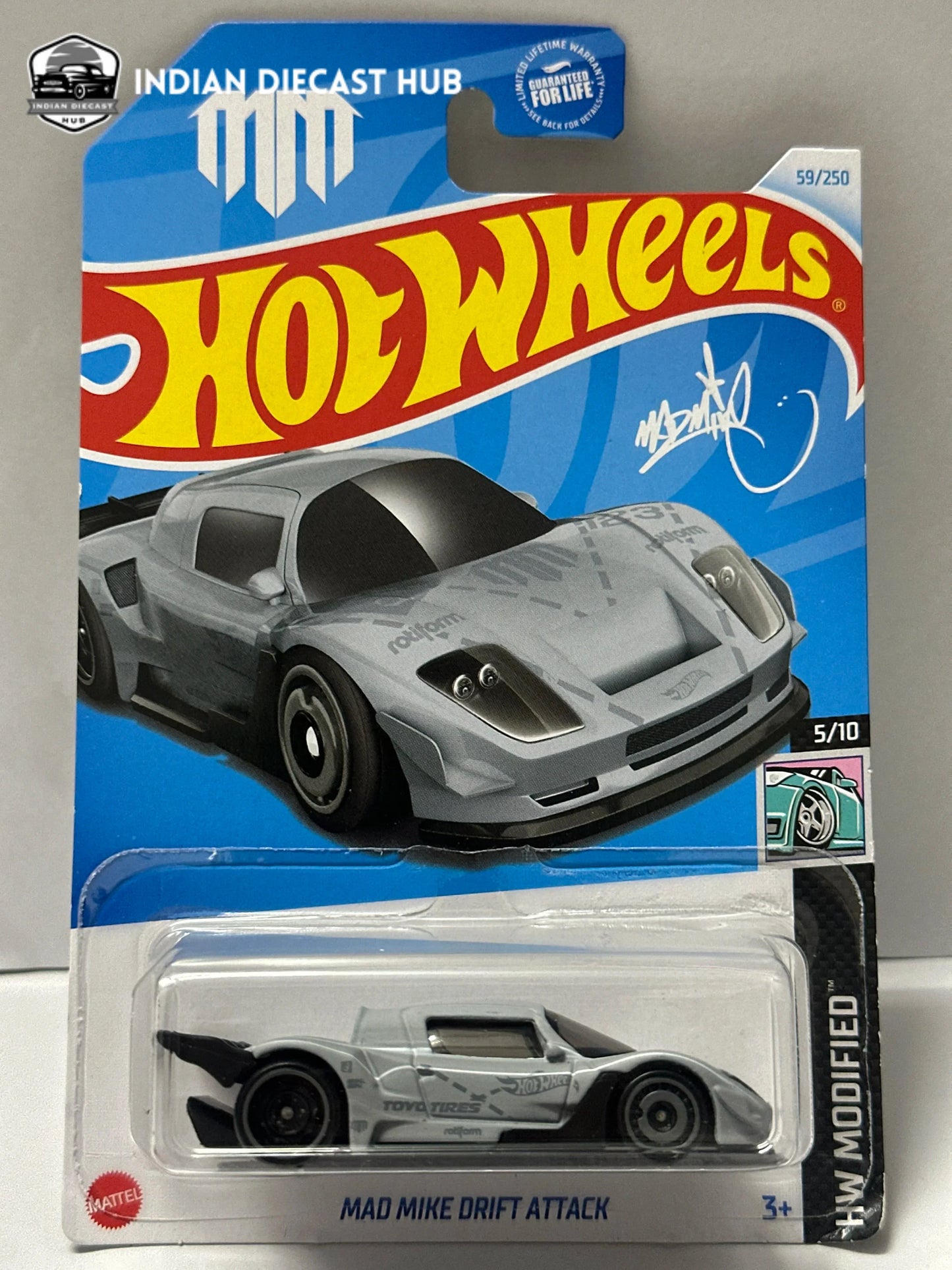 Mad Mike Drift Attack - Hot Wheels Drift Series | IndiaDiecastHub