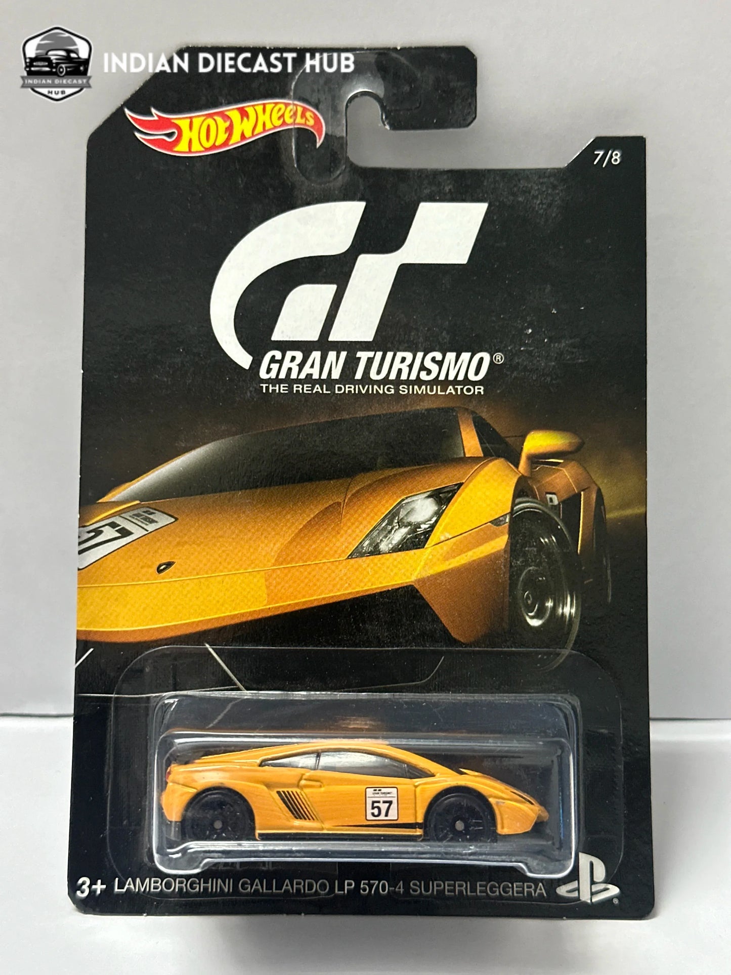 Gran Turismo Lamborghini Gallardo LP 570-4 Superleggera - Hot Wheels Racing Series