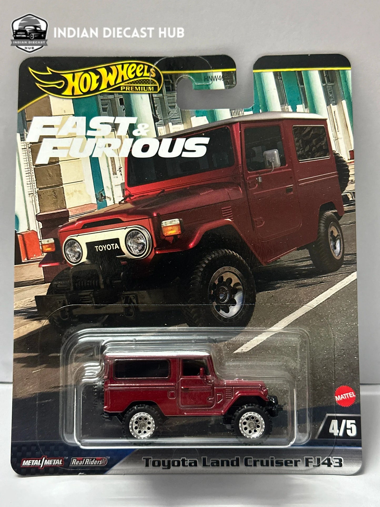Fast & Furious Toyota Land Cruiser FJ43 - Hot Wheels Premium Series