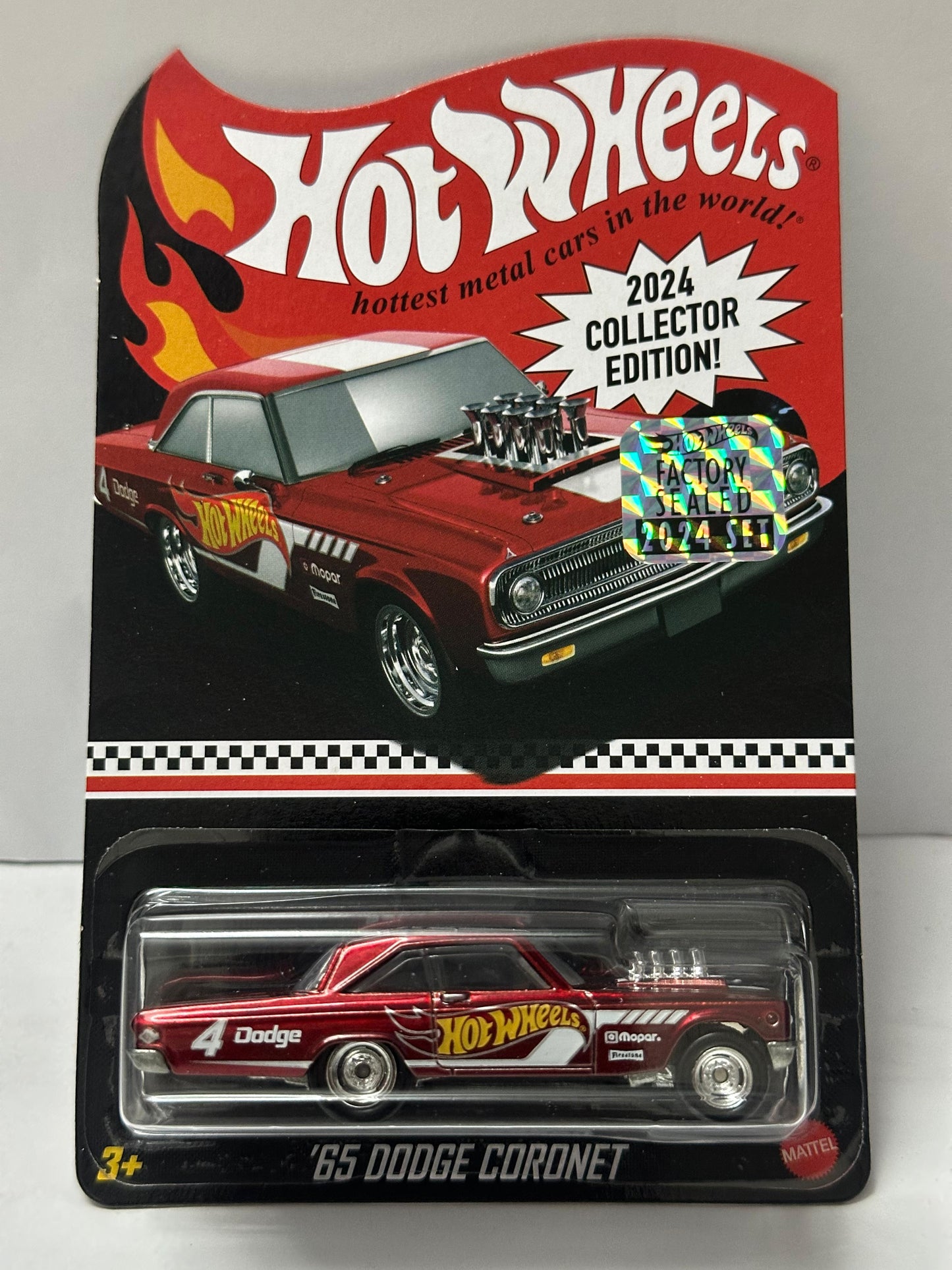Hot Wheels 65 Dodge Coronet 2024 Collector Edition Factory Sealed Set 1:64 Scale