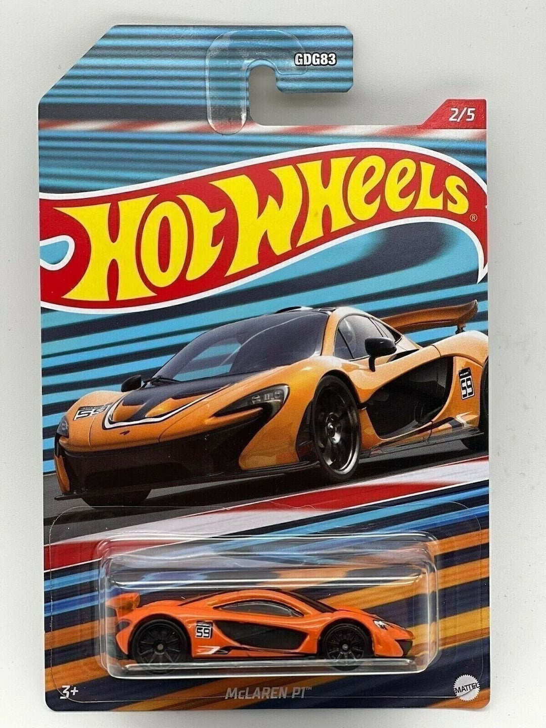 Hot Wheels Mclaren P1 Orange