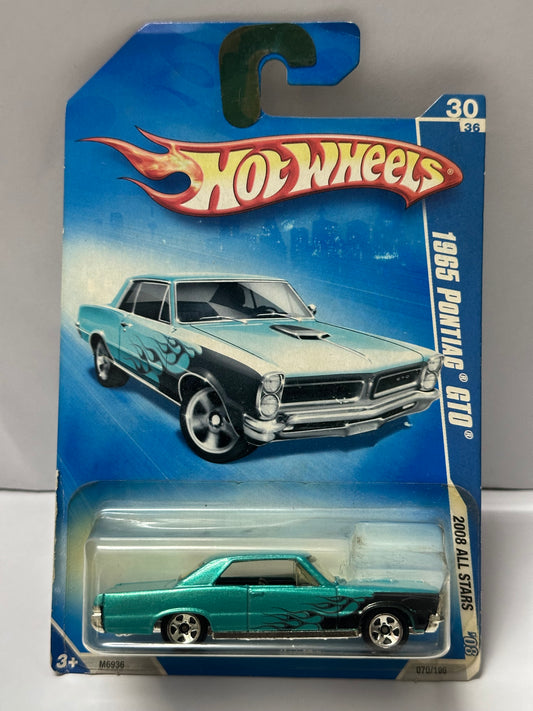 HOT WHEELS VINTAGE 1965 PONTIAC GTO