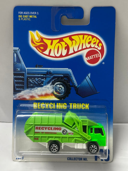HOT WHEELS RECYCLING TRUCK