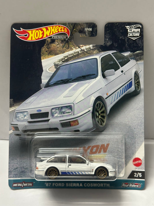 HOT WHEELS PREMIUM ‘87 FORD SIERRA COSWORTH
