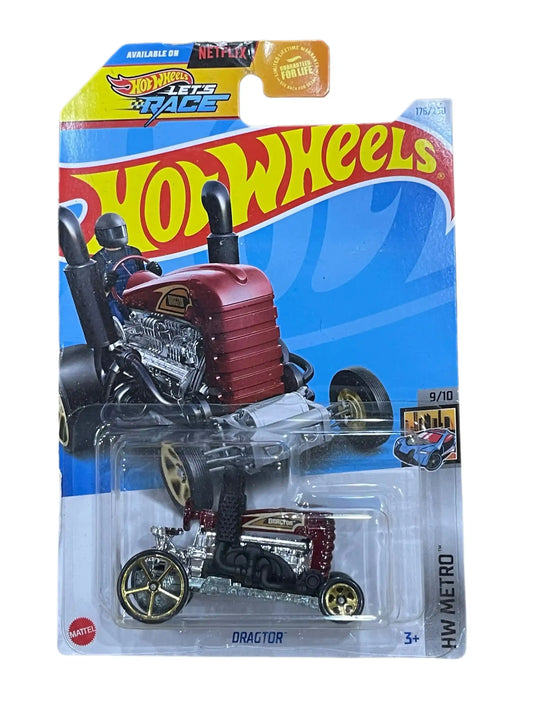 Imported Hot wheels DRAGTOR- Indian Diecast Hub