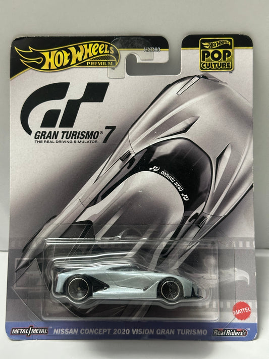 HOT WHEELS PREMIUM GRAN TURISMO 7 NISSAN CONCEPT 2020 VISION GRAN TURISMO