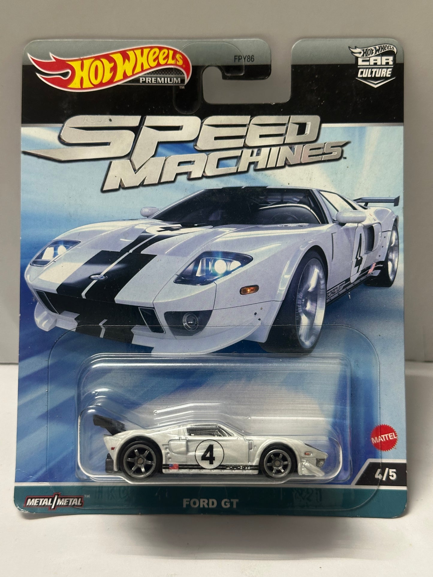 HOT WHEELS PREMIUM SPEED MACHINE FORD GT
