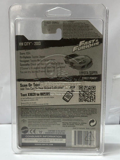 Hot Wheels Toyota Supra 2013 - 1:64 Diecast Car