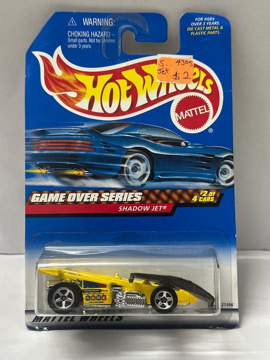 HOT WHEELS GAME OVER SERIES SHADOW JET