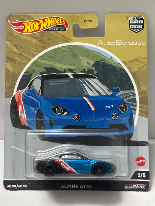 HOT WHEELS PREMIUM AUTO STRASSE ALPINE A110