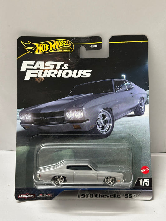HOT WHEELS PREMIUM FAST AND FURIOUS 1970 CHEVELLE SS