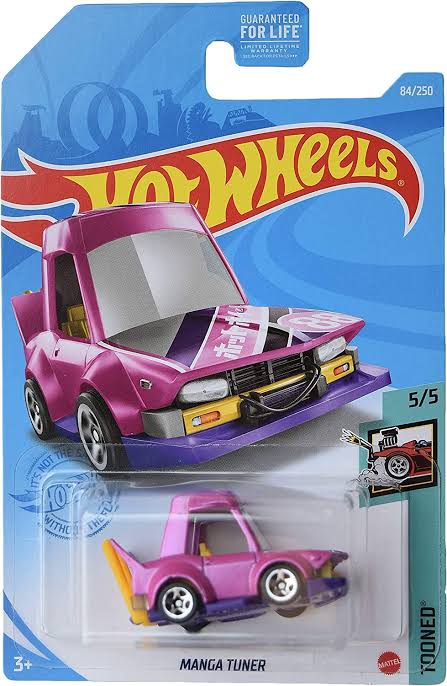 Hot Wheels Manga Tuner, [Pink/Purple] 84/250 Tooned 5/5
