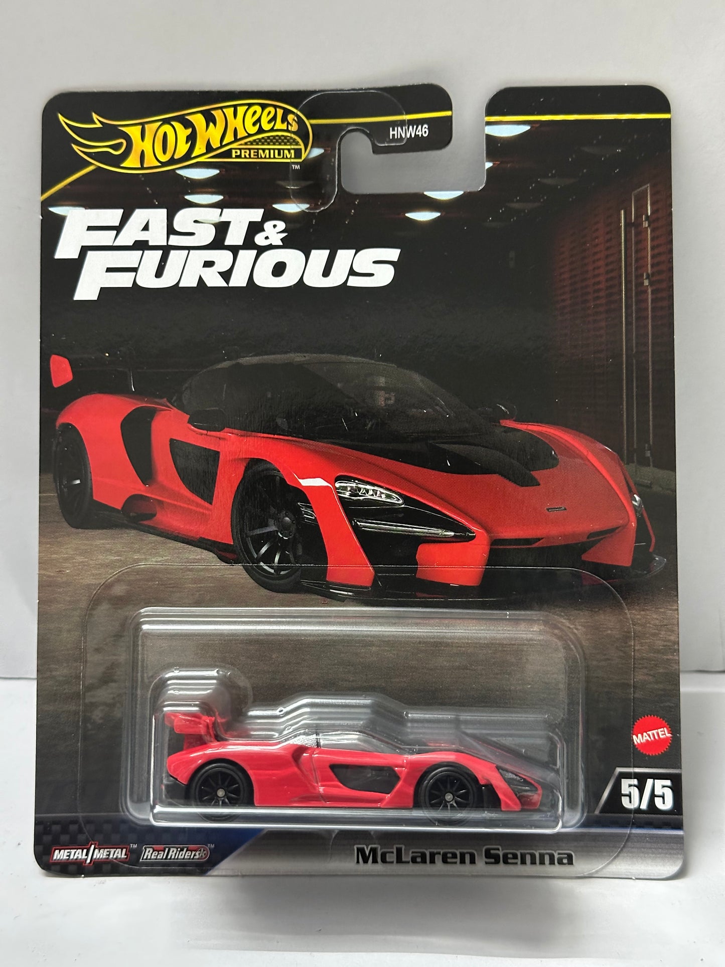 Hot Wheels Premium Fast and Furious McLaren Senna - 1:64 Diecast Car