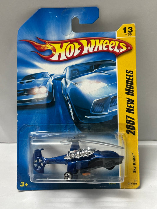 HOT WHEELS 2007 NEW MODELS SKY KNIFE