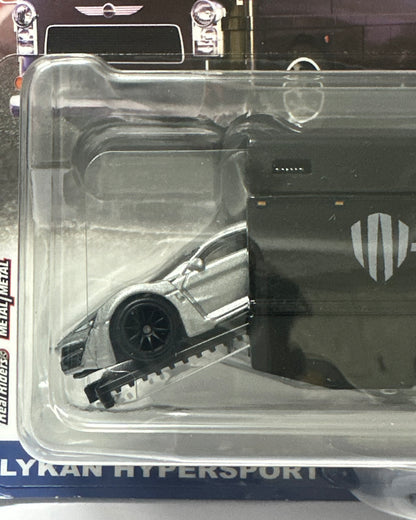 Hot Wheels Team Transport Lykan Hypersport / Euro Hauler - 1:64