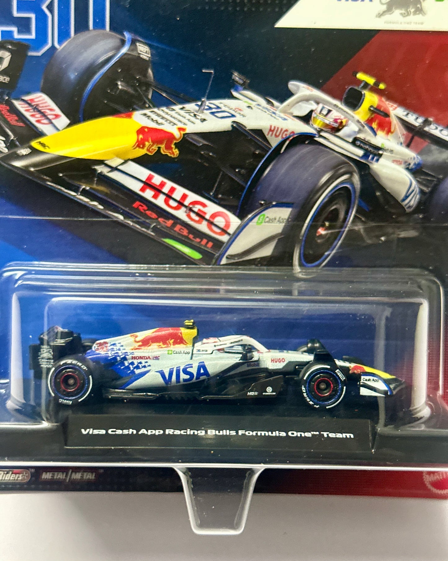 Hot Wheels Premium 2025 F1 - Visa Cash App Racing Bulls Formula 1 Team - 1:64 Diecast Car