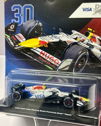 Hot Wheels Premium 2025 F1 - Visa Cash App Racing Bulls Formula 1 Team - 1:64 Diecast Car