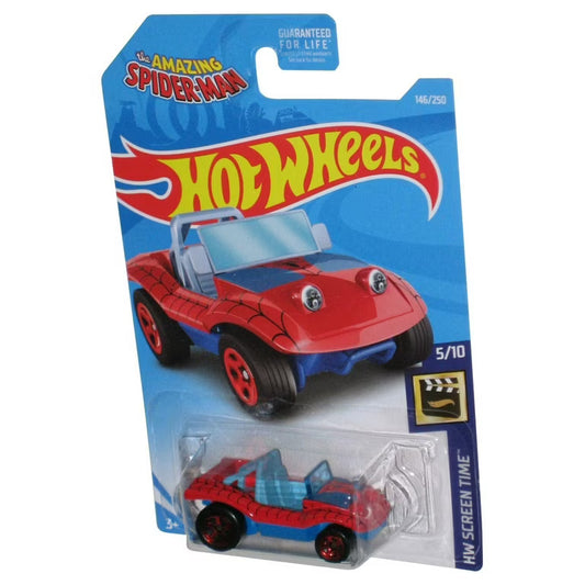Hot Wheels The Amazing Spider-Man Spider-Mobile HW Screen Time 5/10 Toy Car 146/250 - 1:64 Diecast Car
