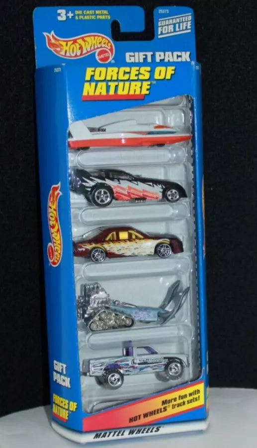 Hot wheels-1998 Vintage Hot Wheels FORCES OF NATURE  5 Car - Indian Diecast Hub