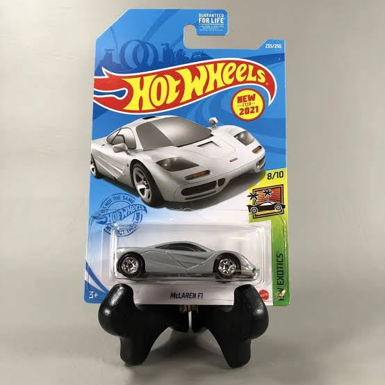 Hot wheels-2021 Hot Wheels McLaren F1 HW Exotics #253 8/10 - Indian Diecast Hub