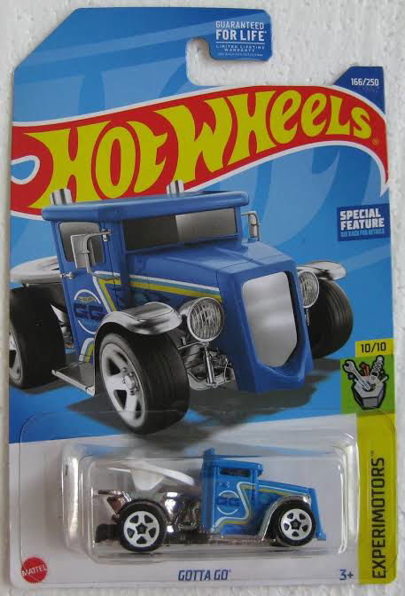 Hot wheels-2022 Hot Wheels Gotta Go 166/250 Treasure Hunt - Indian Diecast Hub