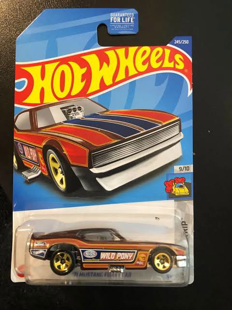 Hot wheels-2022 Hot Wheels Treasure Hunt - ‘71 MUSTANG FUNNY CAR- from HW Drag Strip Series - Indian Diecast Hub