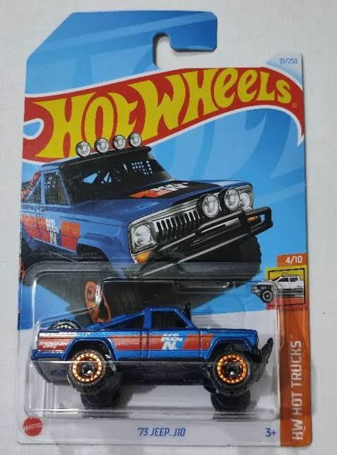 Hot wheels-2024 Hot Wheels Case E Mainline ' 73 Jeep J10- - Indian Diecast Hub