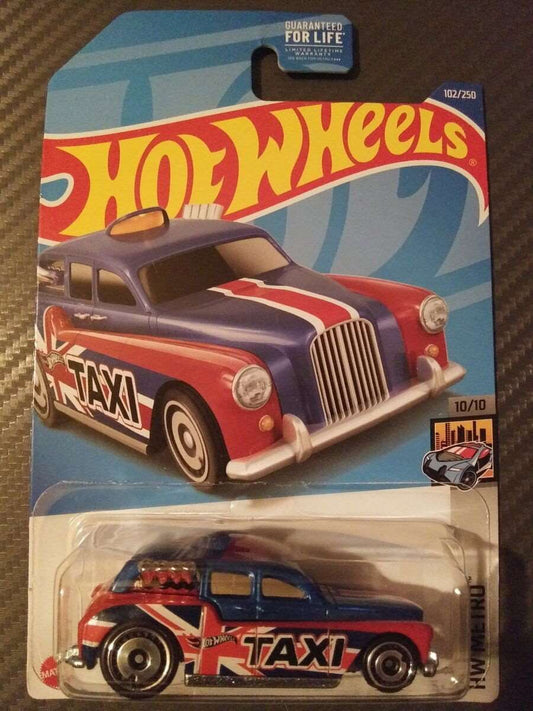 Hot wheels-Cockney Cab II - Indian Diecast Hub