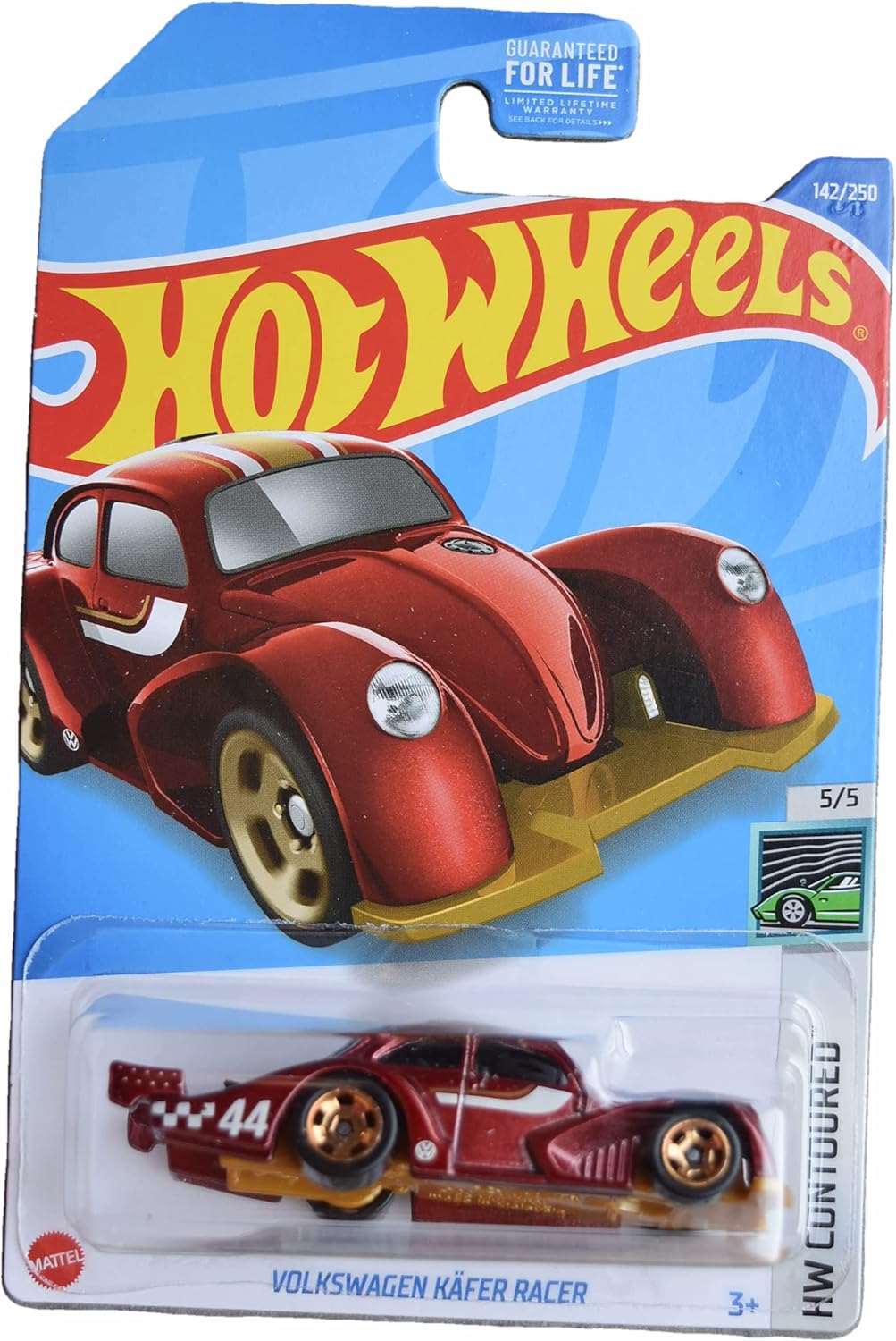 Hot wheels-Collectible Hot Wheels VW Kafer Racer Die Cast Car - Indian Diecast Hub