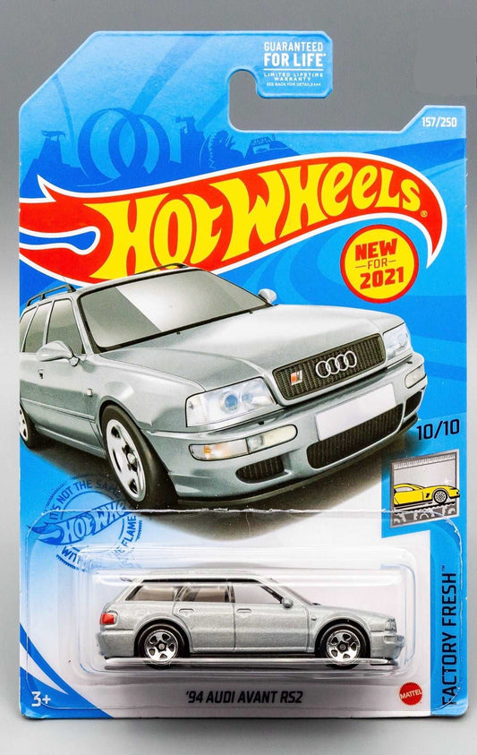 Hot wheels-Factory Sealed IMPORTED 94 AUDI AVANT RS2 Hotwheels - Indian Diecast Hub