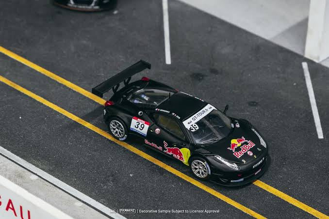 Hot wheels-Ferrari 458 Italia GT3 #39 GT Tour (2011) "Hobby64 Series 1/64
Diecast Model Car by Tarmac Works T64-073-11GTT39 - Indian Diecast Hub