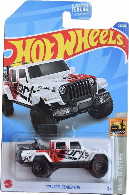 KYKYS Collector's Edition - Hot Wheels 95 Jeep Cherokee in White w KYKYS Collector's Edition - Hot Wheels 95 Jeep Cherokee in White w