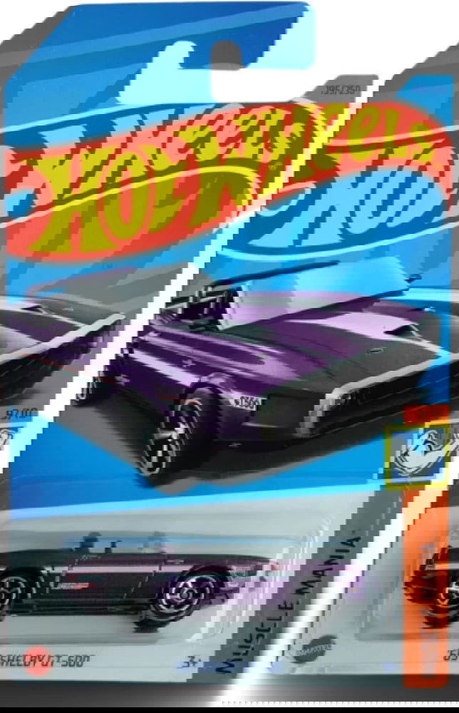 Hot wheels-HOT WHEELS MUSCLE MANIA 9/10 69 SHELBY GT-500 2023 EDITION  (Purple, Pack of: 1) - Indian Diecast Hub