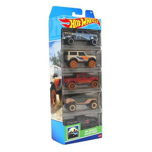 Hot wheels-HW REMOTE ADVENTURES 5 pack - Indian Diecast Hub