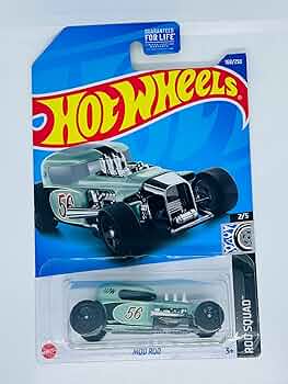 Hot wheels-Hot Wheels - MOD Rod - Pale Green - Rod Squad 2/5-168/250 - Hot Rod - Indian Diecast Hub