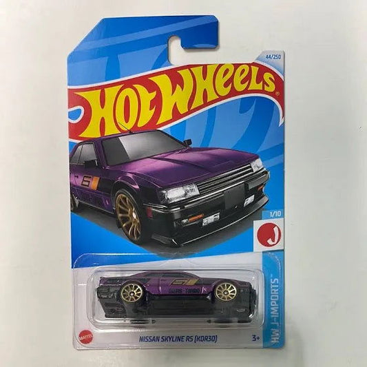 Hot wheels-Hot Wheels 1/64 Nissan Skyline RS(KDR30) Purple - Indian Diecast Hub