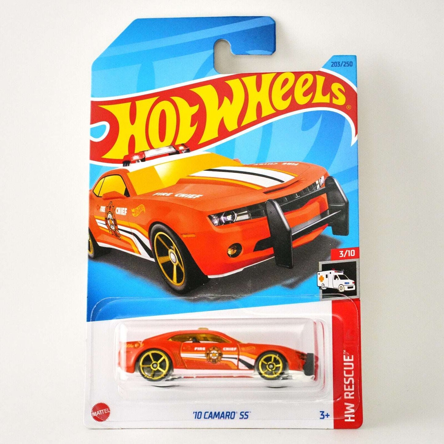 Hot wheels-Hot Wheels 10 Camaro SS Orange HW Rescue 2023 M Case - Indian Diecast Hub
