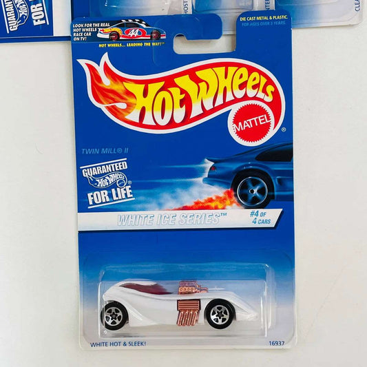 Hot wheels-Hot Wheels 1997 Splittin’ Image II White Ice Series #4 of 4 16936 - Indian Diecast Hub