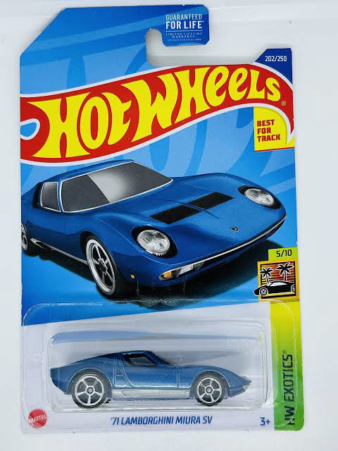 Hot wheels-Hot Wheels 71 Lamborghini Miura - Indian Diecast Hub